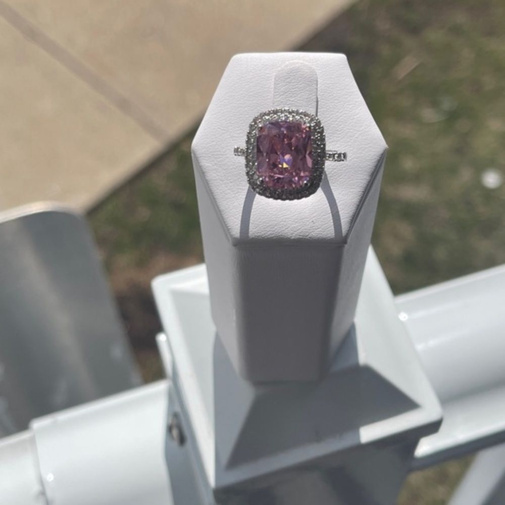  BRIDAL ENGAGEMENT RING WEDDING RING GG15 - Picture 6 of 8